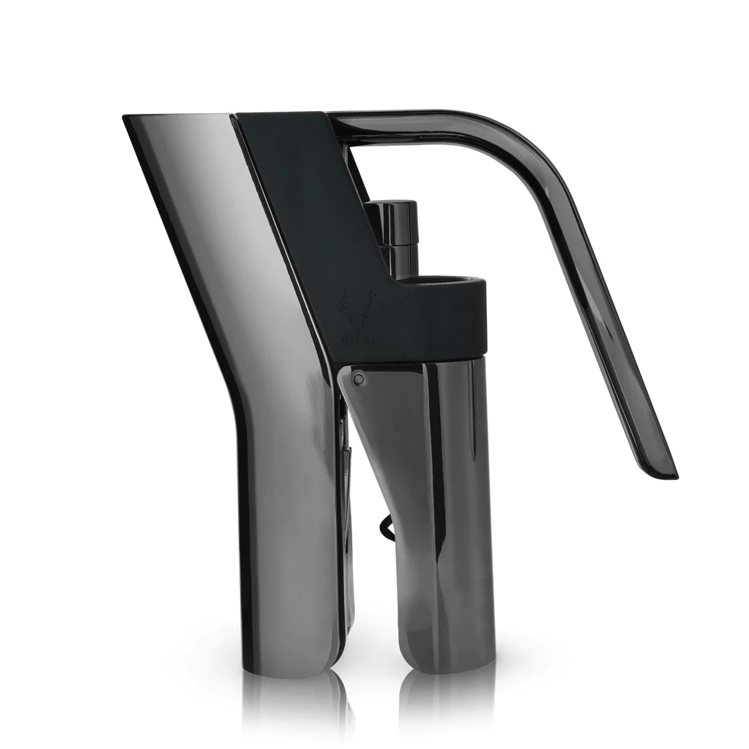 Viski Gunmetal Heavyweight Lever Corkscrew - lily & onyx