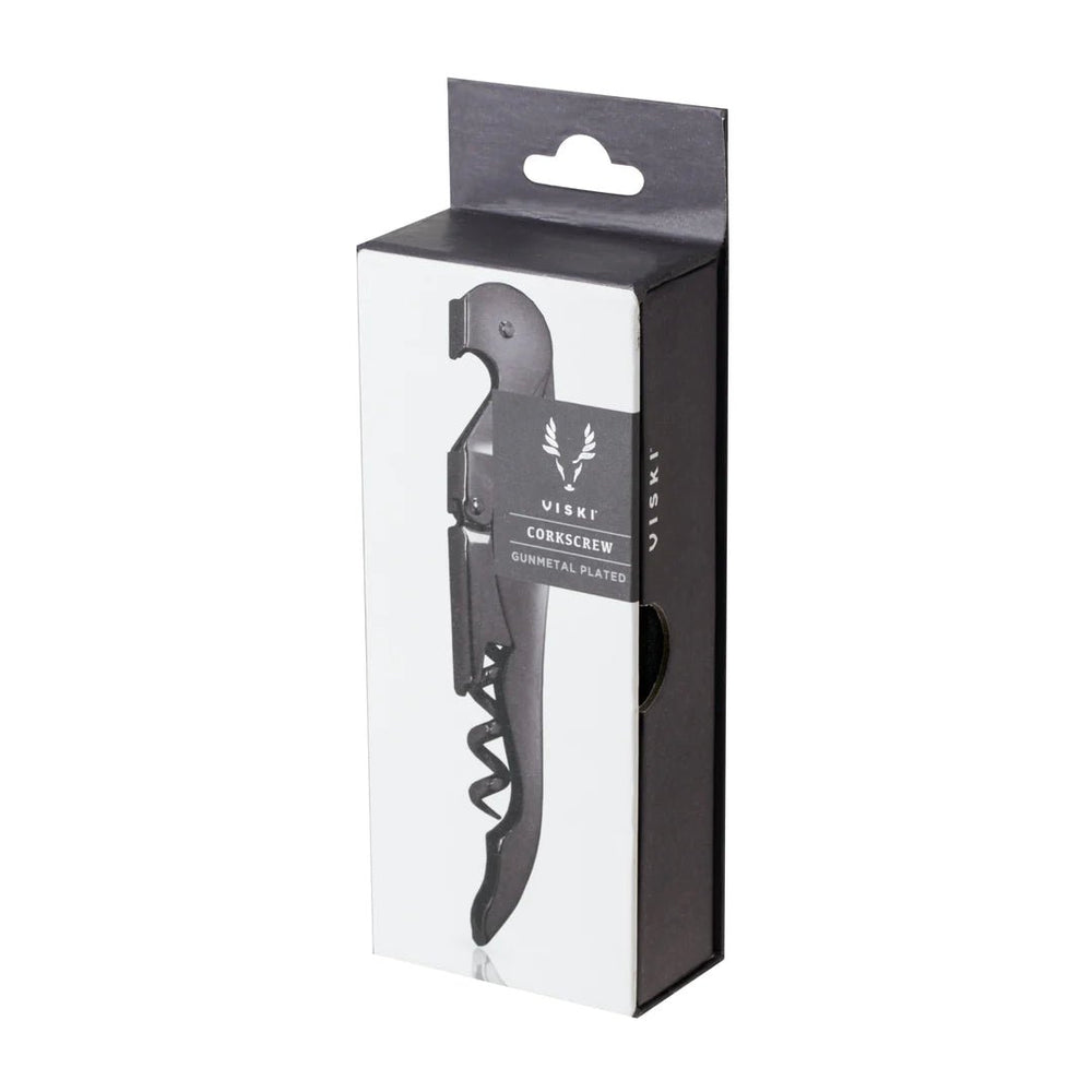 
                      
                        Viski Gunmetal Signature Double Hinged Corkscrew - lily & onyx
                      
                    