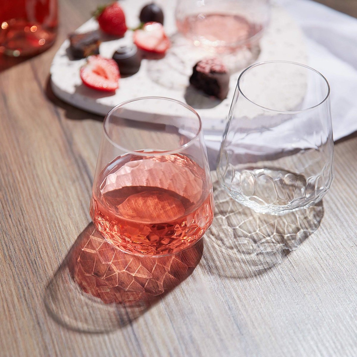 Lily's Home Unbreakable Stemmed Red Wine Glasses, Made of Non Breakable  Shatterproof Plastic, Indoor…See more Lily's Home Unbreakable Stemmed Red  Wine