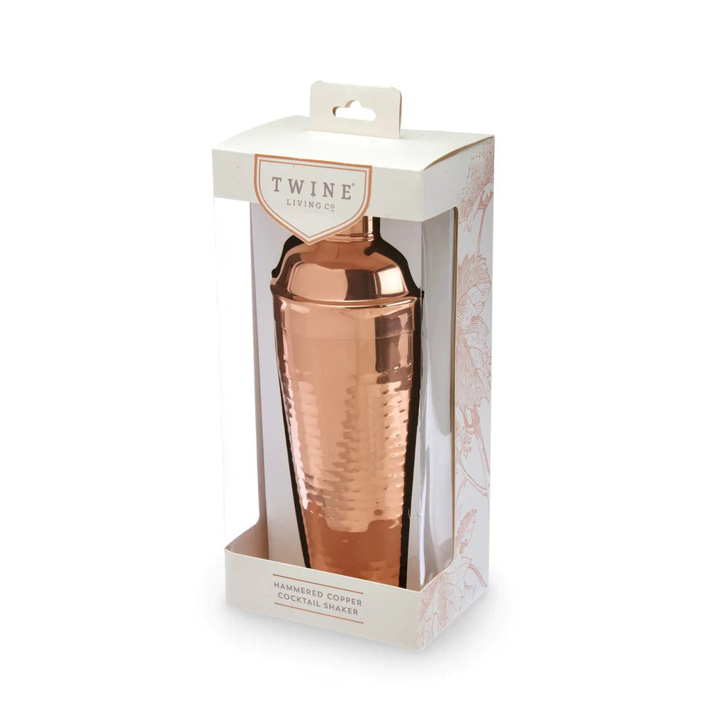 
                      
                        Twine Living Hammered Copper 24oz Cocktail Shaker - lily & onyx
                      
                    