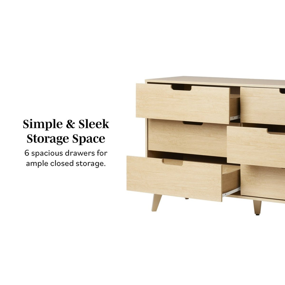 
                      
                        Walker Edison Hans Mid-Century Modern Angle-Leg Dresser - lily & onyx
                      
                    