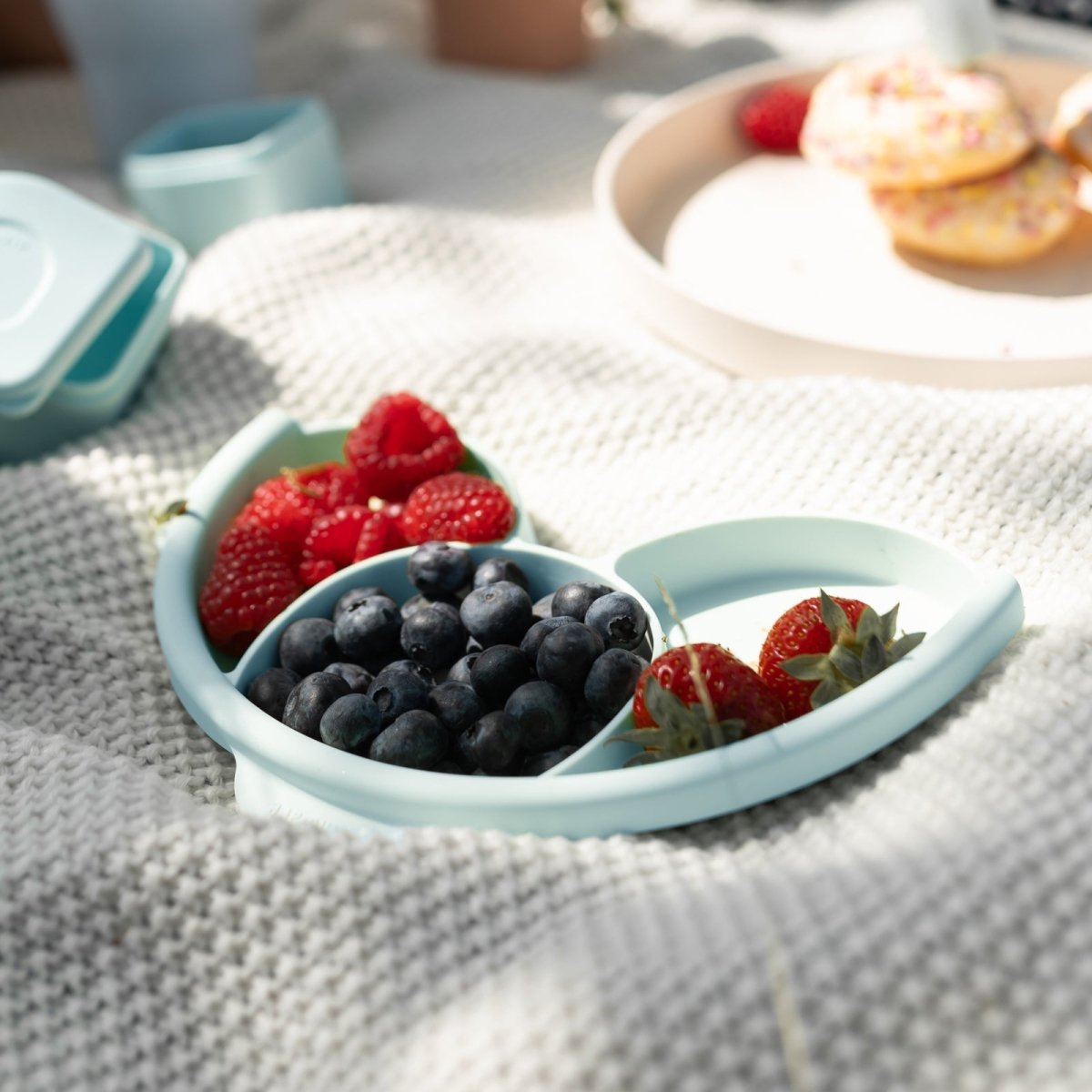 Miniware Healthy Meal Deluxe - Aqua - lily & onyx