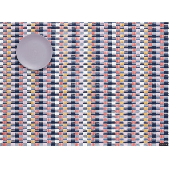 Load image into Gallery viewer, Chilewich Heddle Placemat - lily &amp;amp; onyx
