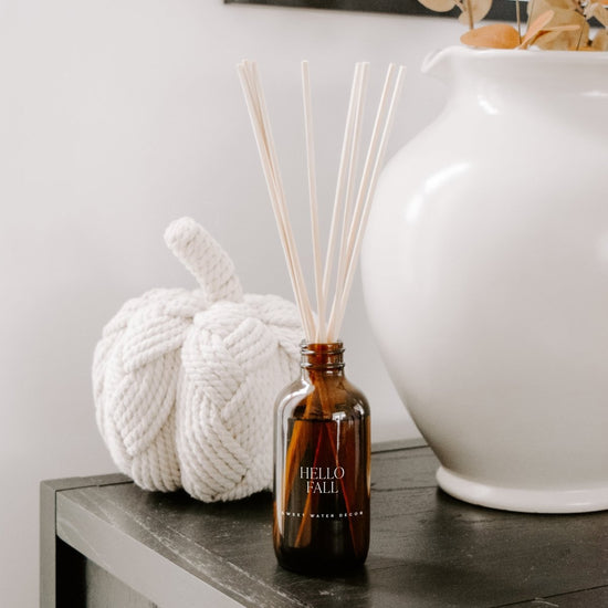 Sweet Water Decor Hello Fall Amber Reed Diffuser - lily & onyx