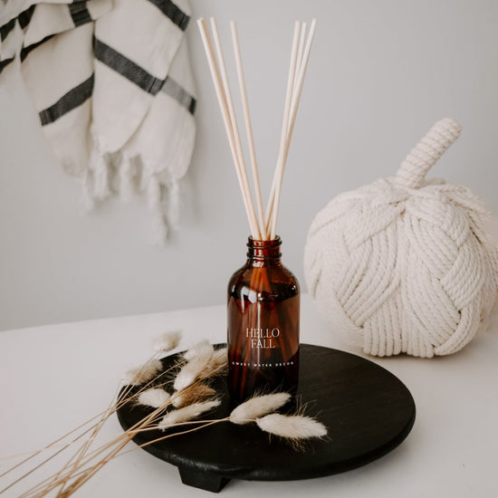 Sweet Water Decor Hello Fall Amber Reed Diffuser - lily & onyx