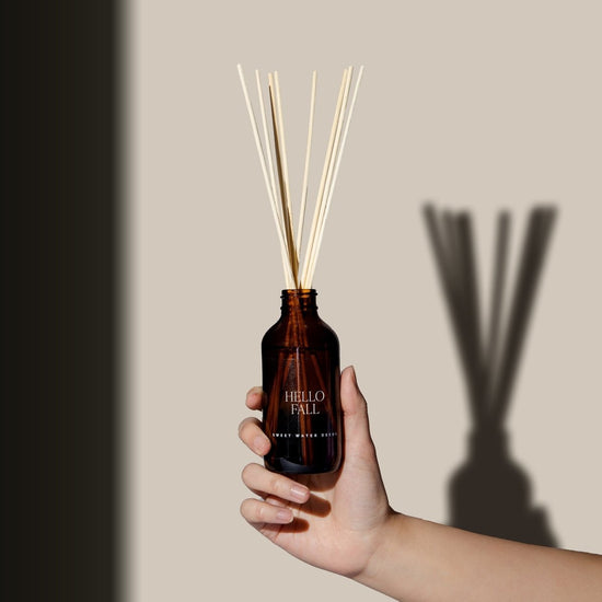 Sweet Water Decor Hello Fall Amber Reed Diffuser - lily & onyx