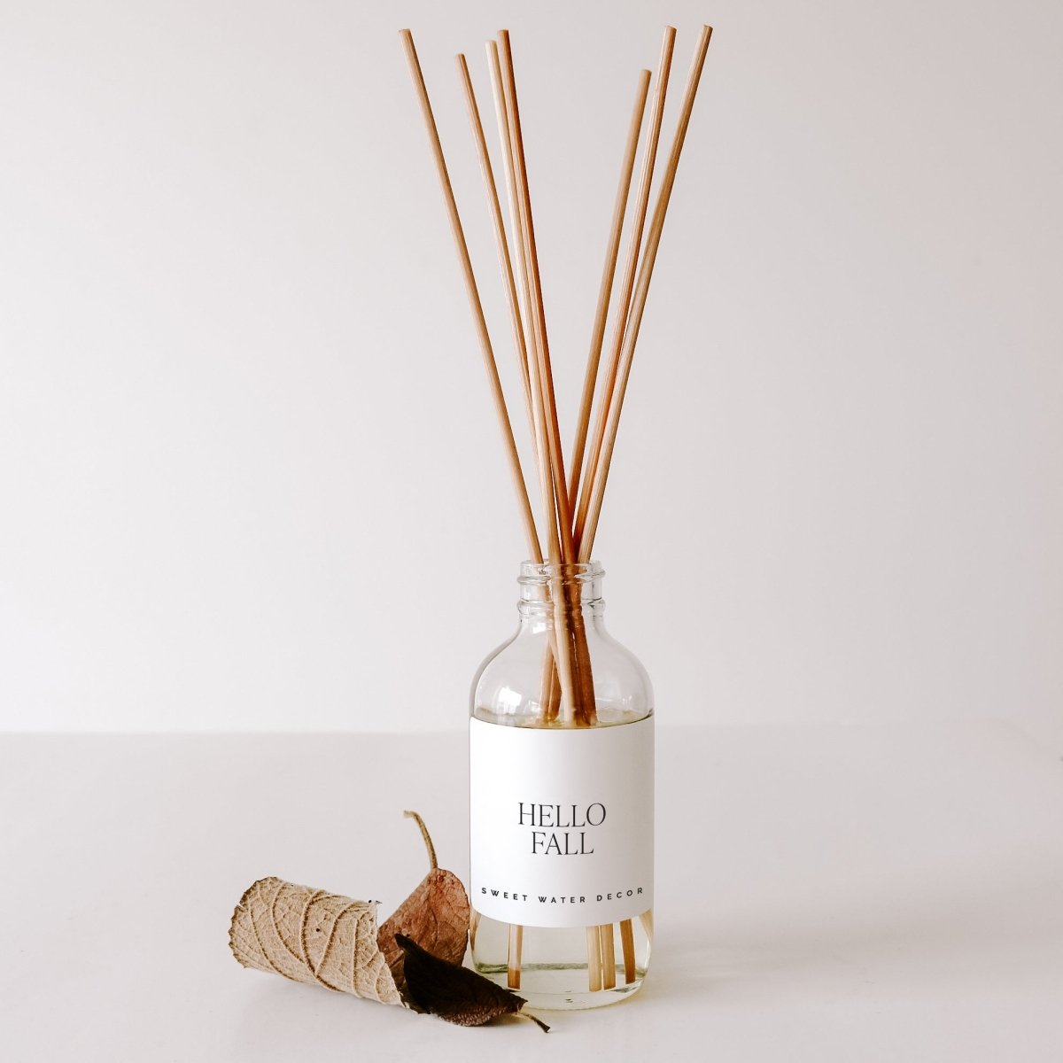 Sweet Water Decor Hello Fall Clear Reed Diffuser - lily & onyx