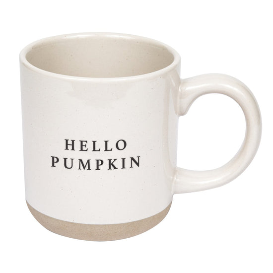 Sweet Water Decor Hello Pumpkin Stoneware Coffee Mug - lily & onyx