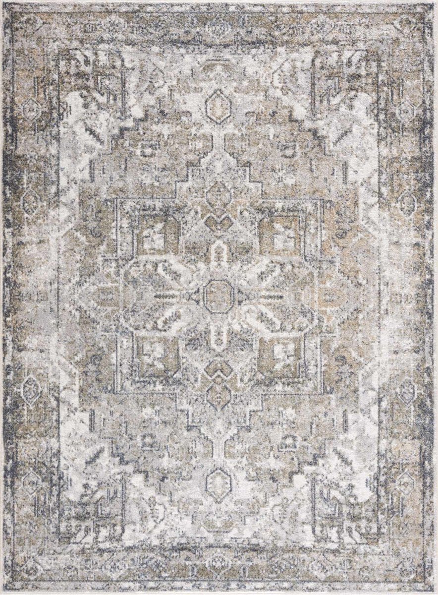 Hauteloom Hera Blue Washable Area Rug - lily & onyx