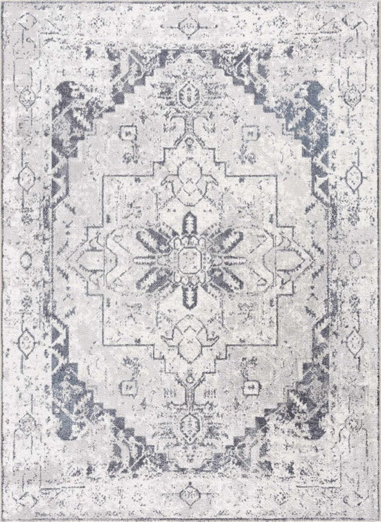 Hauteloom Hera Ivory Washable Area Rug - lily & onyx