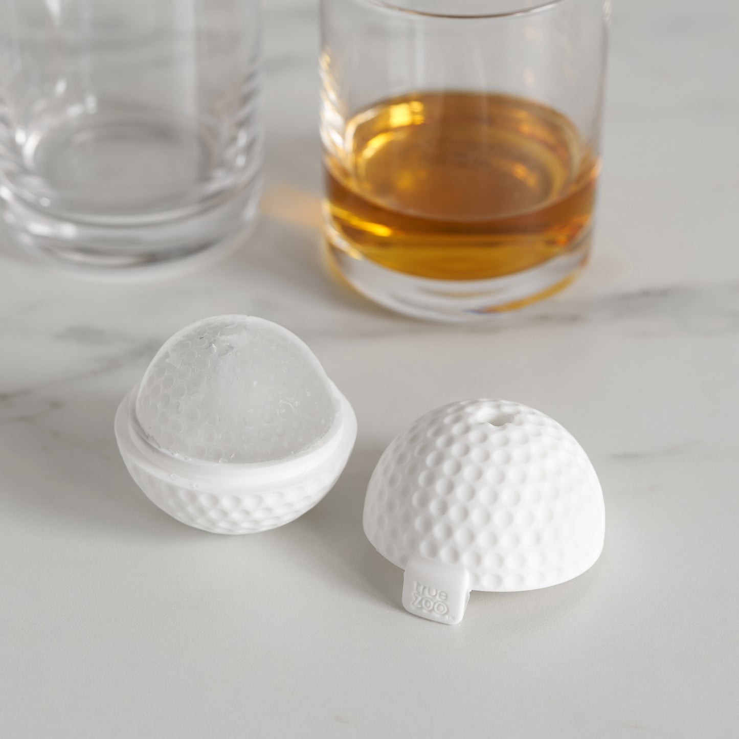 Load image into Gallery viewer, TrueZoo Golf Ball Silicone Ice Mold - lily &amp;amp; onyx
