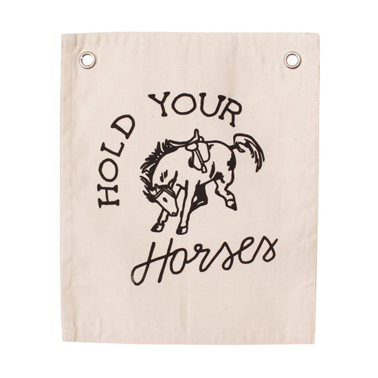 Imani Collective Hold Your Horses Banner - lily & onyx