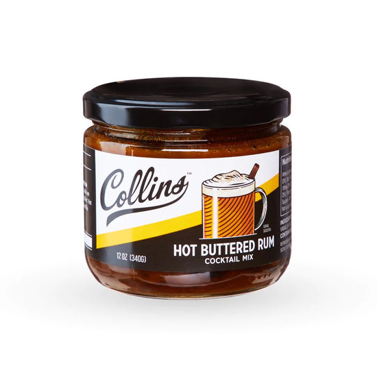 Collins Hot Buttered Rum Cocktail Mix, 12 Oz - lily & onyx