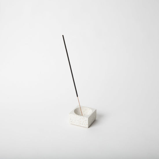 Load image into Gallery viewer, Pretti.Cool Incense Holders (Square) - Terrazzo - lily &amp;amp; onyx
