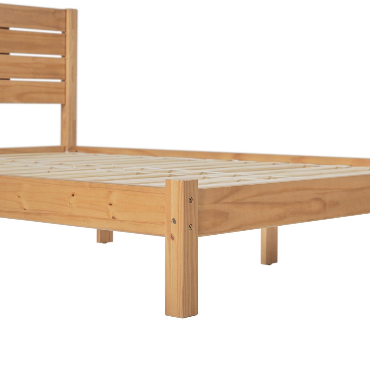 Walker Edison Isla Solid Wood Canopy Bedframe Collection - lily & onyx