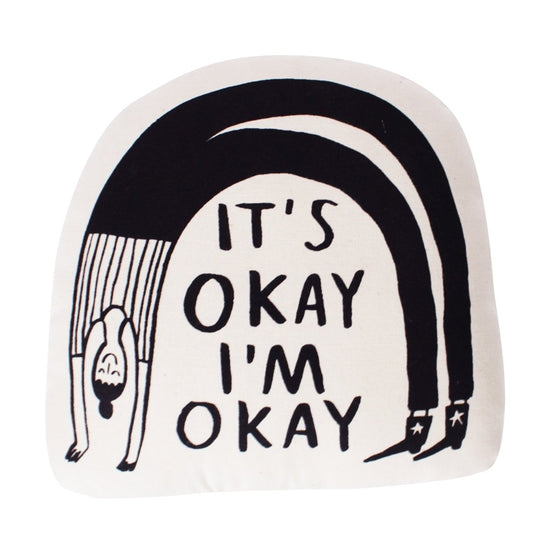 Load image into Gallery viewer, Imani Collective It&amp;#39;s Okay Rainbow Pillow - lily &amp;amp; onyx
