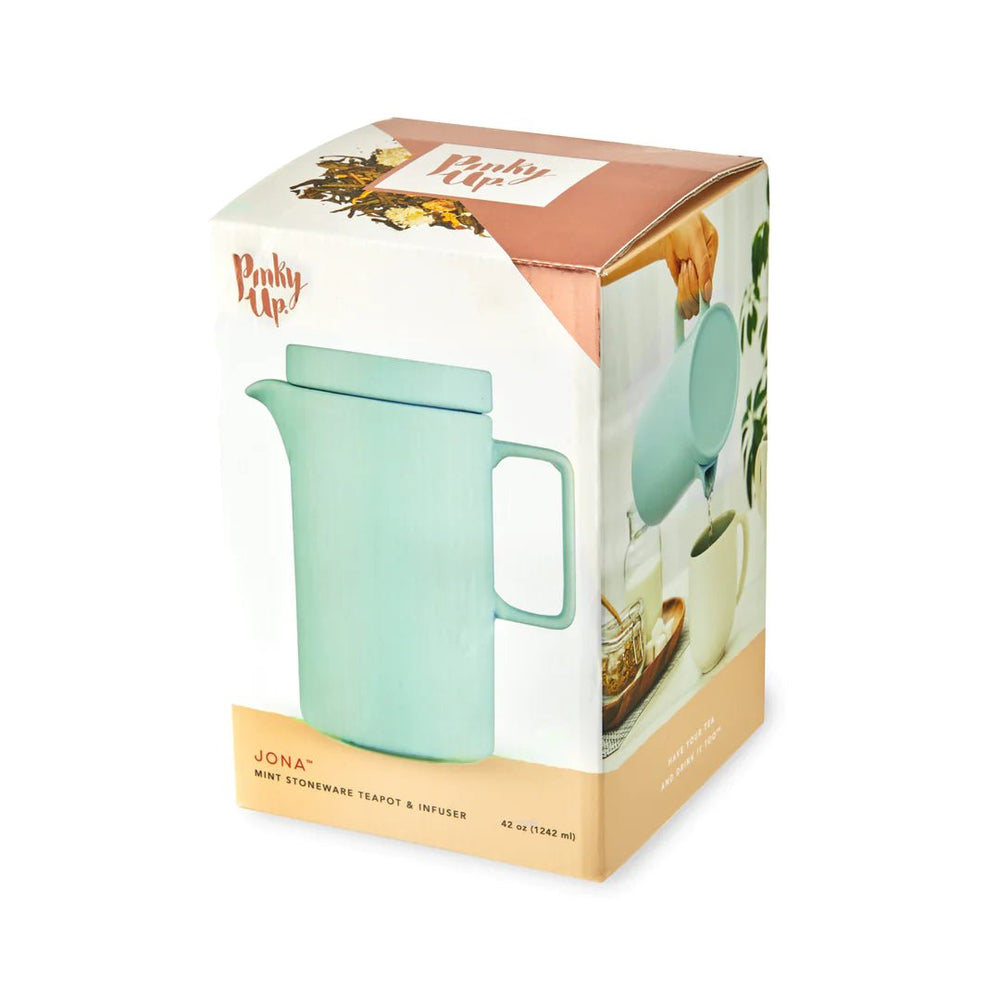 
                      
                        Pinky Up Jona Matte Ceramic Teapot, 42oz - lily & onyx
                      
                    