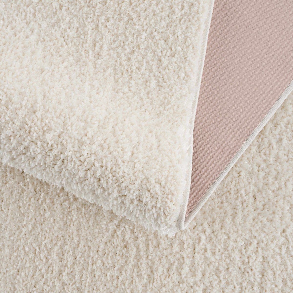 Hauteloom Judy Solid White Washable Rug - lily & onyx