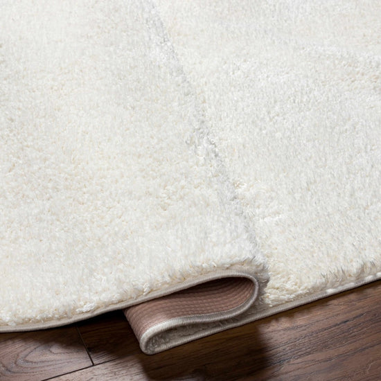 Hauteloom Judy Solid White Washable Rug - lily & onyx