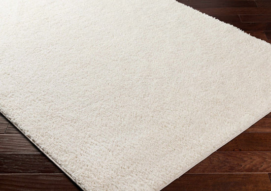 Hauteloom Judy Solid White Washable Rug - lily & onyx