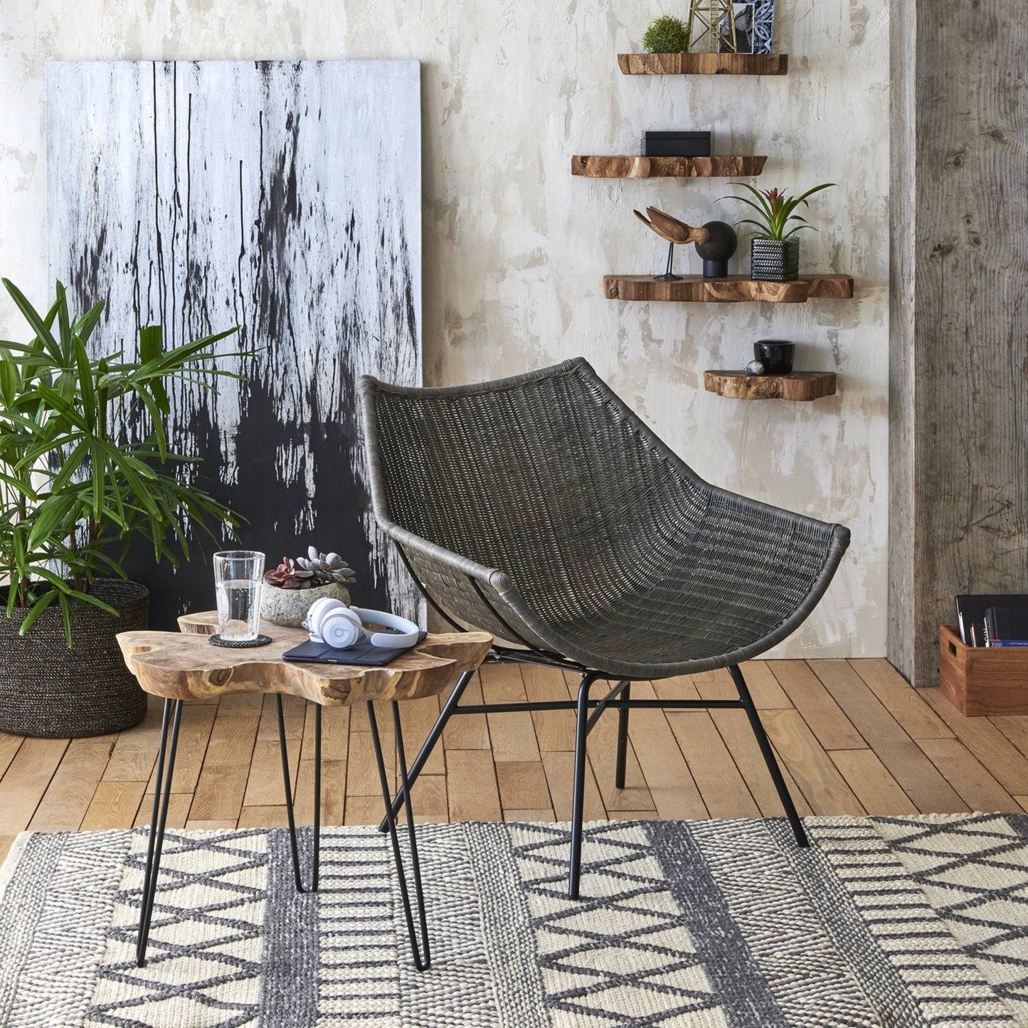 texxture Kamala Rattan Lounge Chair