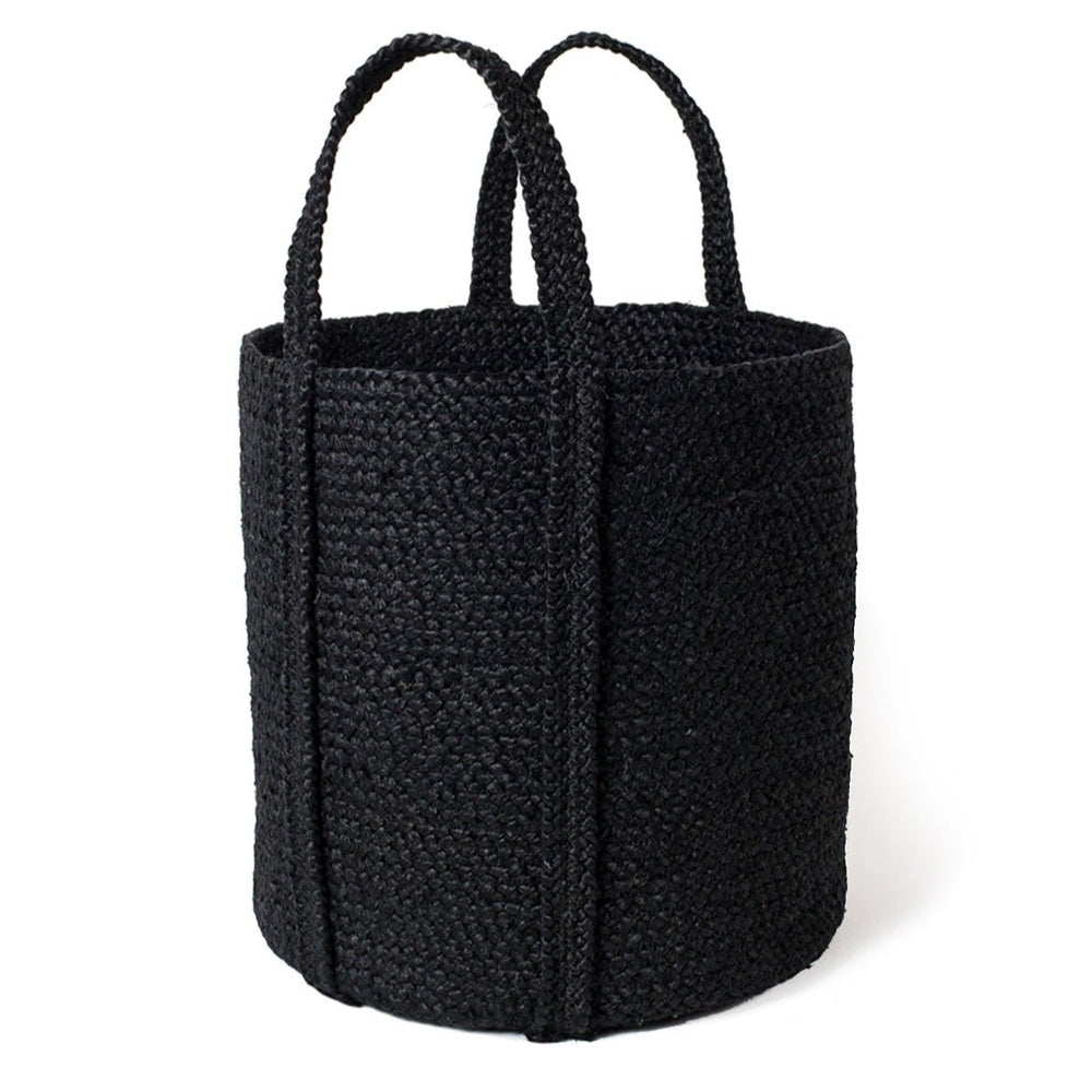 
                      
                        KORISSA Kata Basket with Handle, Black - lily & onyx
                      
                    