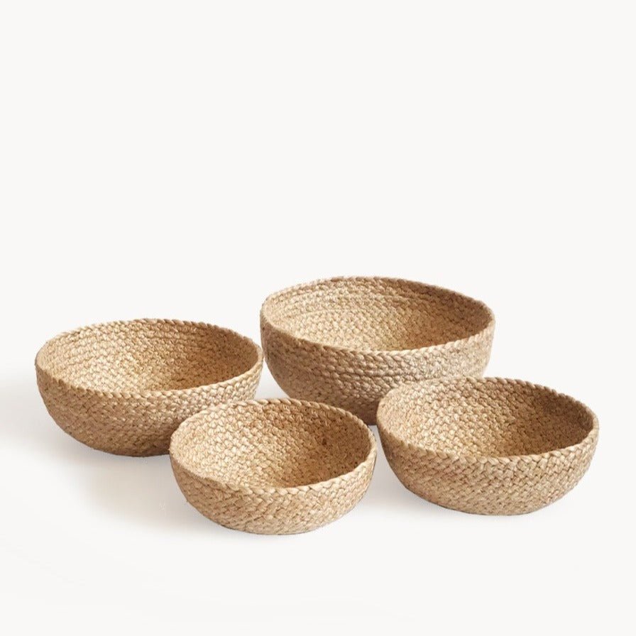 KORISSA Kata Candy Bowl, Natural - Set of 4 - lily & onyx