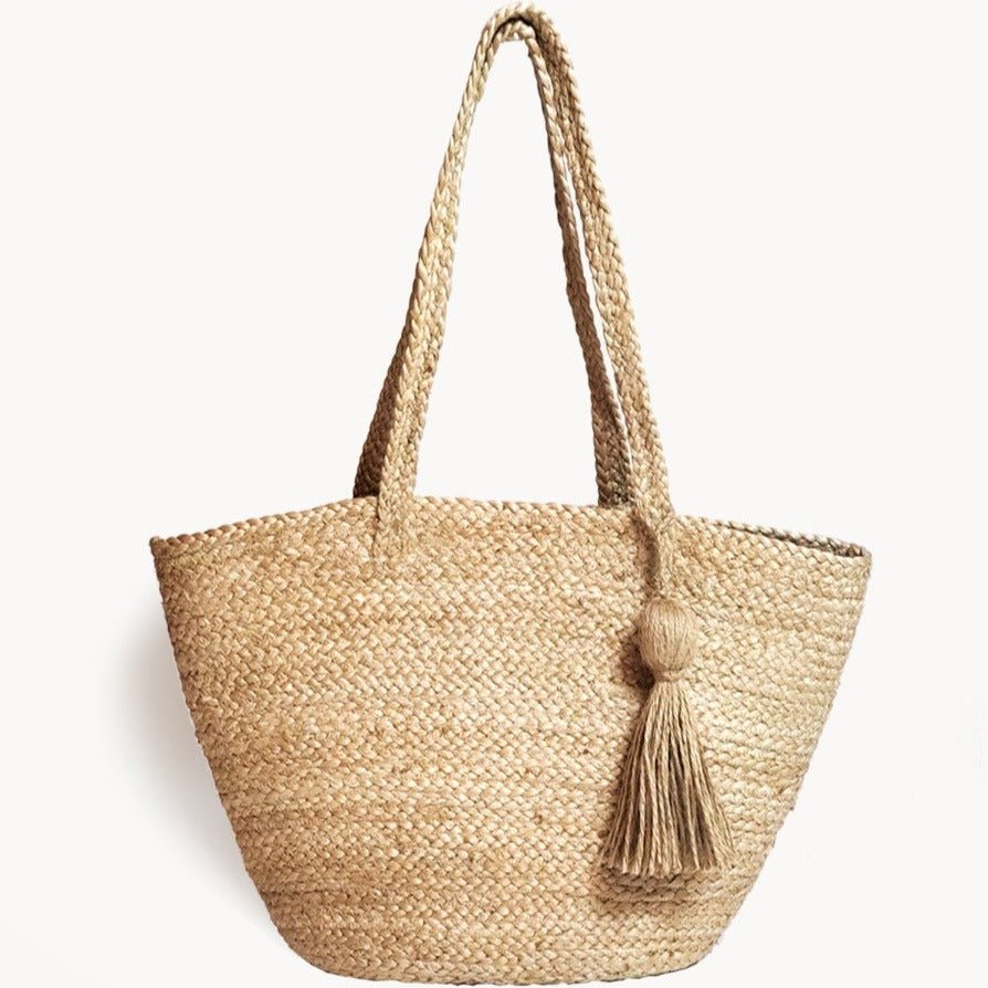 KORISSA Kata Jute Shoulder Bag - lily & onyx