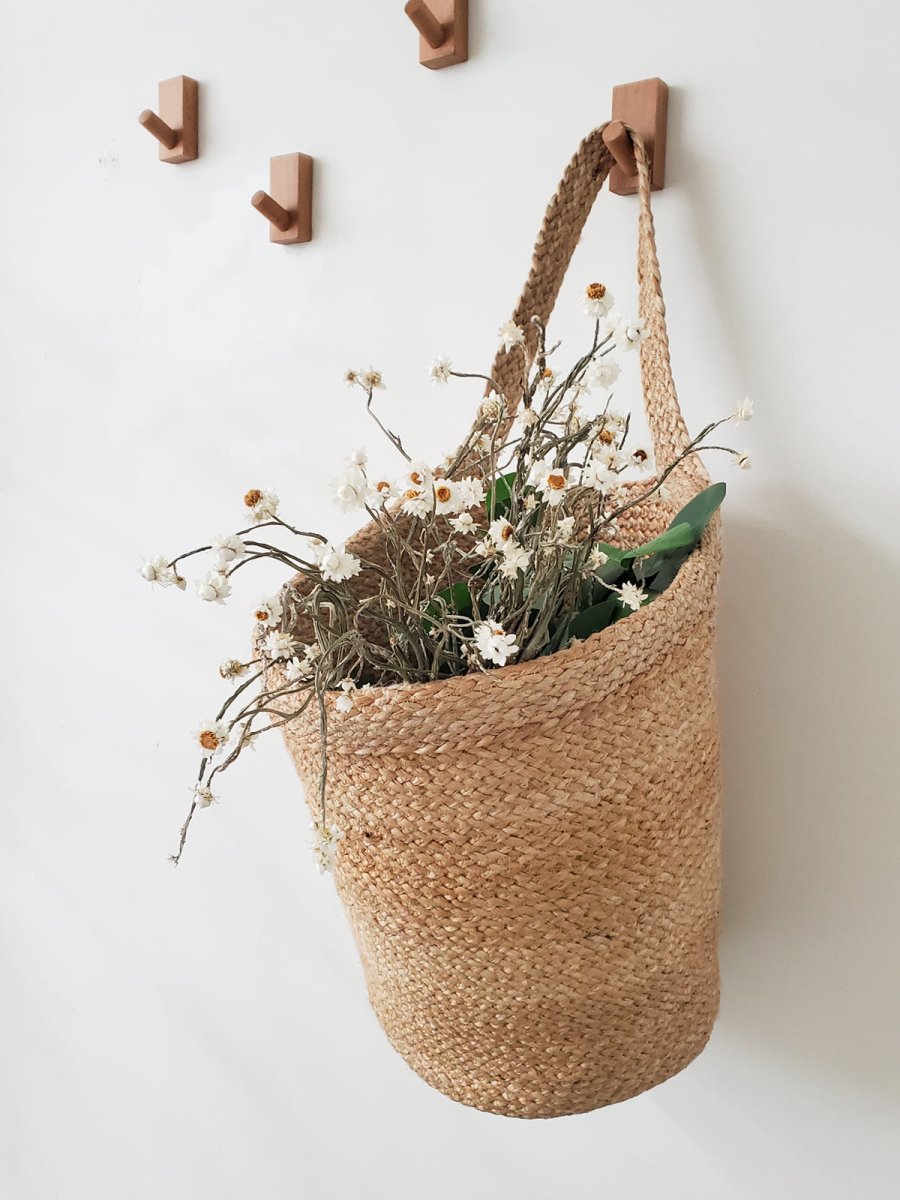 KORISSA Kata Wall Hanging Basket - lily & onyx