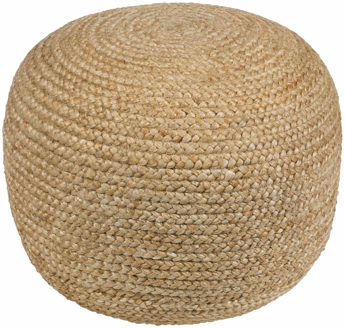 Hauteloom Kaumakani Jute Pouf - lily & onyx