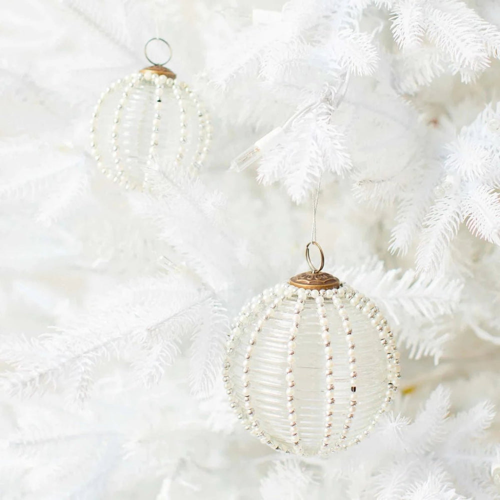 
                      
                        texxture Kierling™ Beaded Glass Ornament, Set of 3
                      
                    