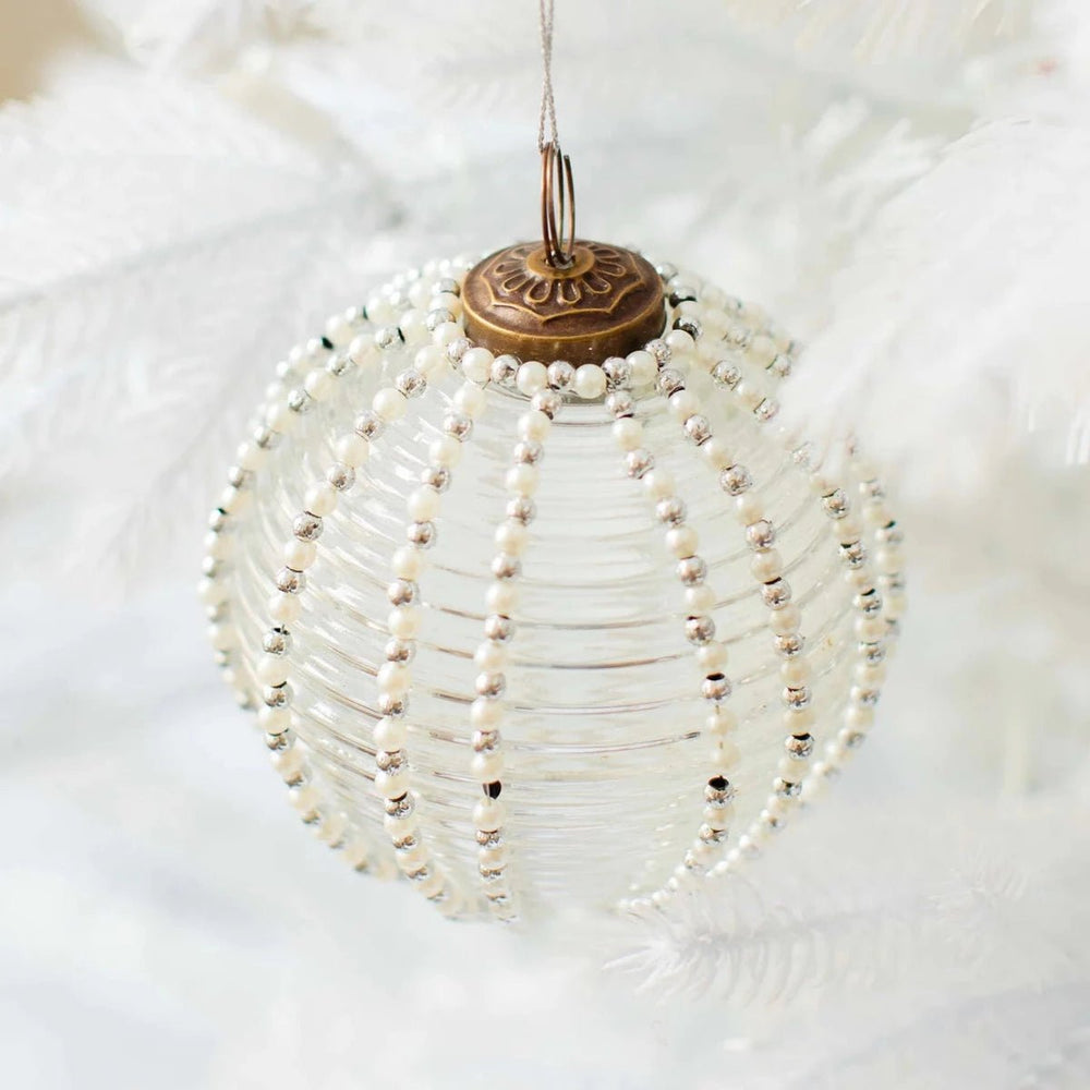 
                      
                        texxture Kierling™ Beaded Glass Ornament, Set of 3
                      
                    