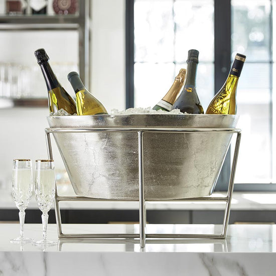 Santa Barbara Design Studio Large Champagne Bucket with Stand - lily & onyx