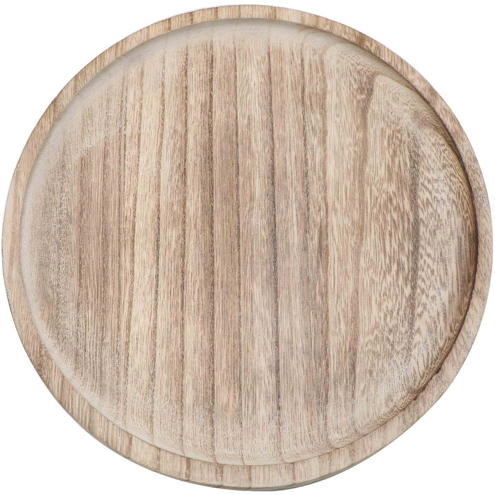 
                      
                        Sweet Water Decor Large Rustic Round Wood Tray - lily & onyx
                      
                    