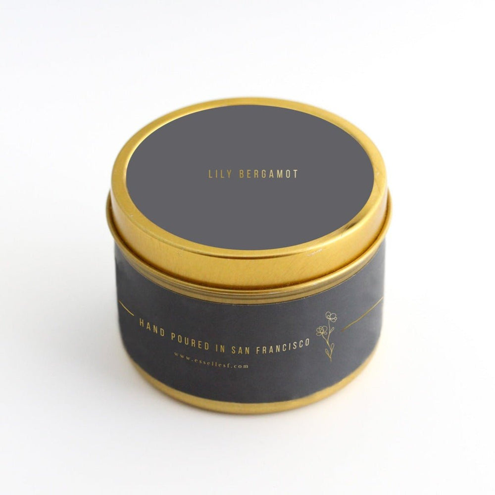 
                      
                        esselleSF Lily & Bergamot | 5 Oz Travel Tin Candle | Bergamot, Jasmine, White Tea, Chrysanthemum, Mandarin - lily & onyx
                      
                    