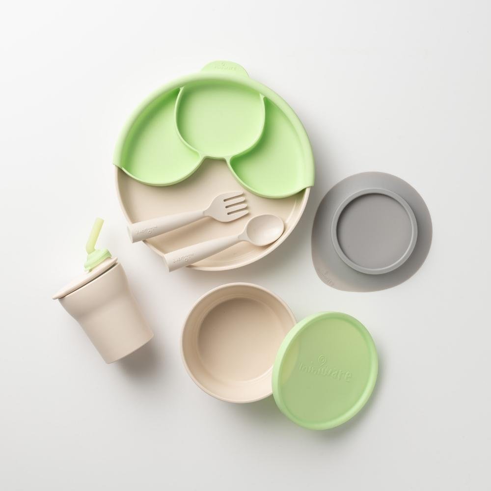 Miniware Little Foodie Deluxe - Vanilla + Key Lime - lily & onyx