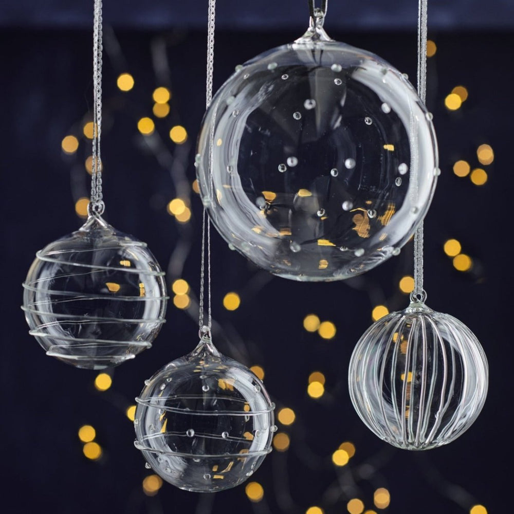 
                      
                        texxture Livenza™ 5 Inch Glass Ornament, Set Of 4 - lily & onyx
                      
                    