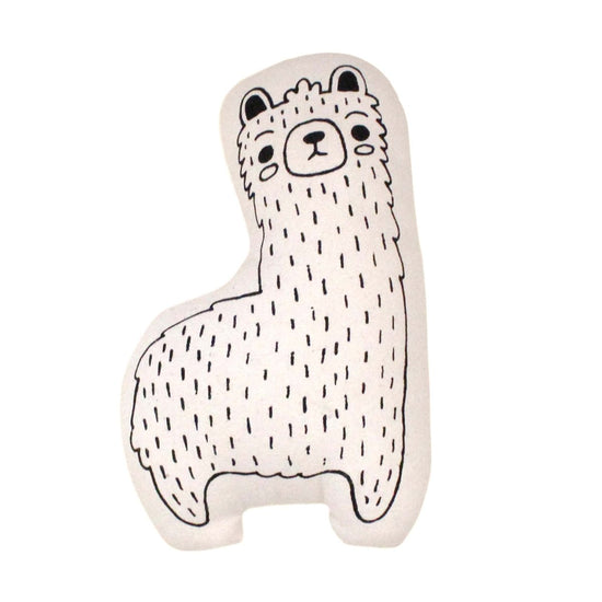 Load image into Gallery viewer, Imani Collective Llama Animal Pillow - lily &amp;amp; onyx
