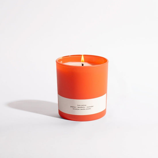 Brooklyn Candle Studio Love Potion Limited Edition Red Glass Candle - lily & onyx