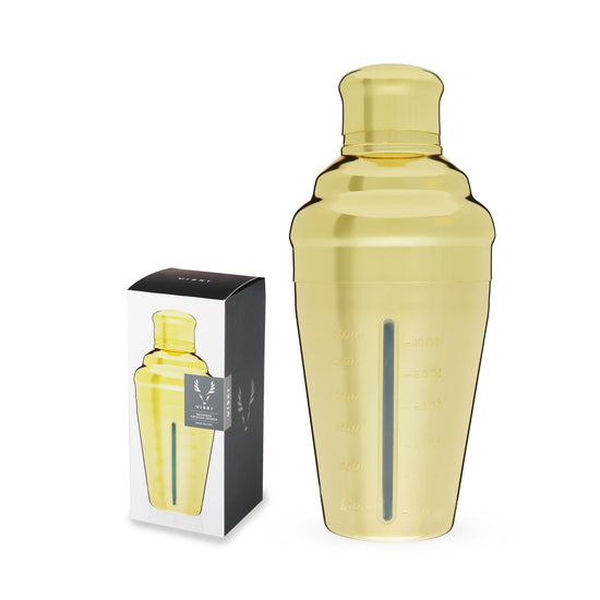 Load image into Gallery viewer, Viski Gold Measured 10oz Cocktail Shaker - lily &amp;amp; onyx
