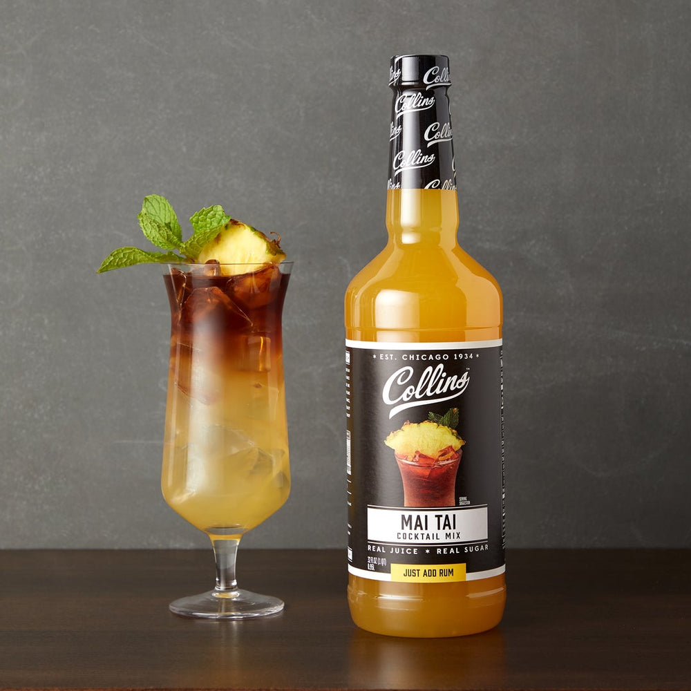 Collins Mai Tai Cocktail Mix, 32 Oz - lily & onyx