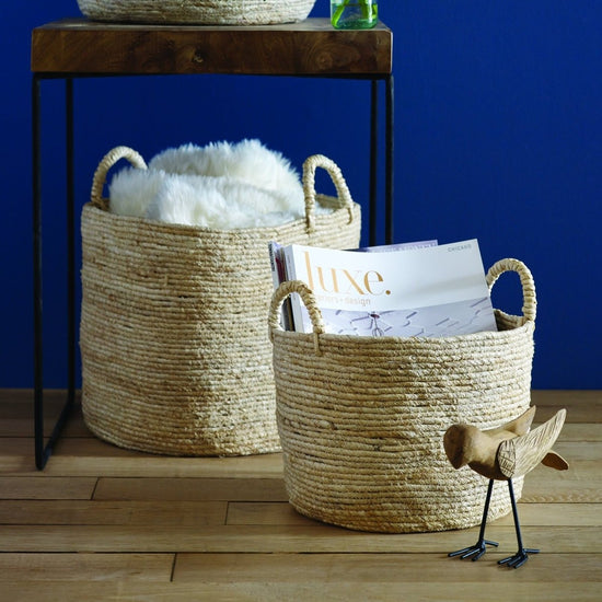 lily & onyx Maiz™ Basket With Handles - lily & onyx
