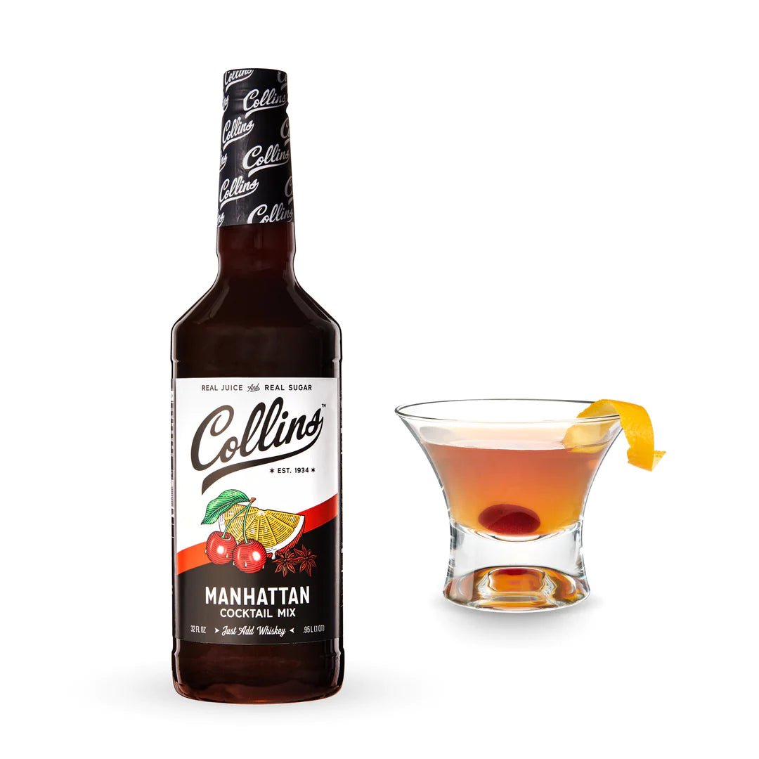 Collins Manhattan Cocktail Mix, 32 Oz - lily & onyx