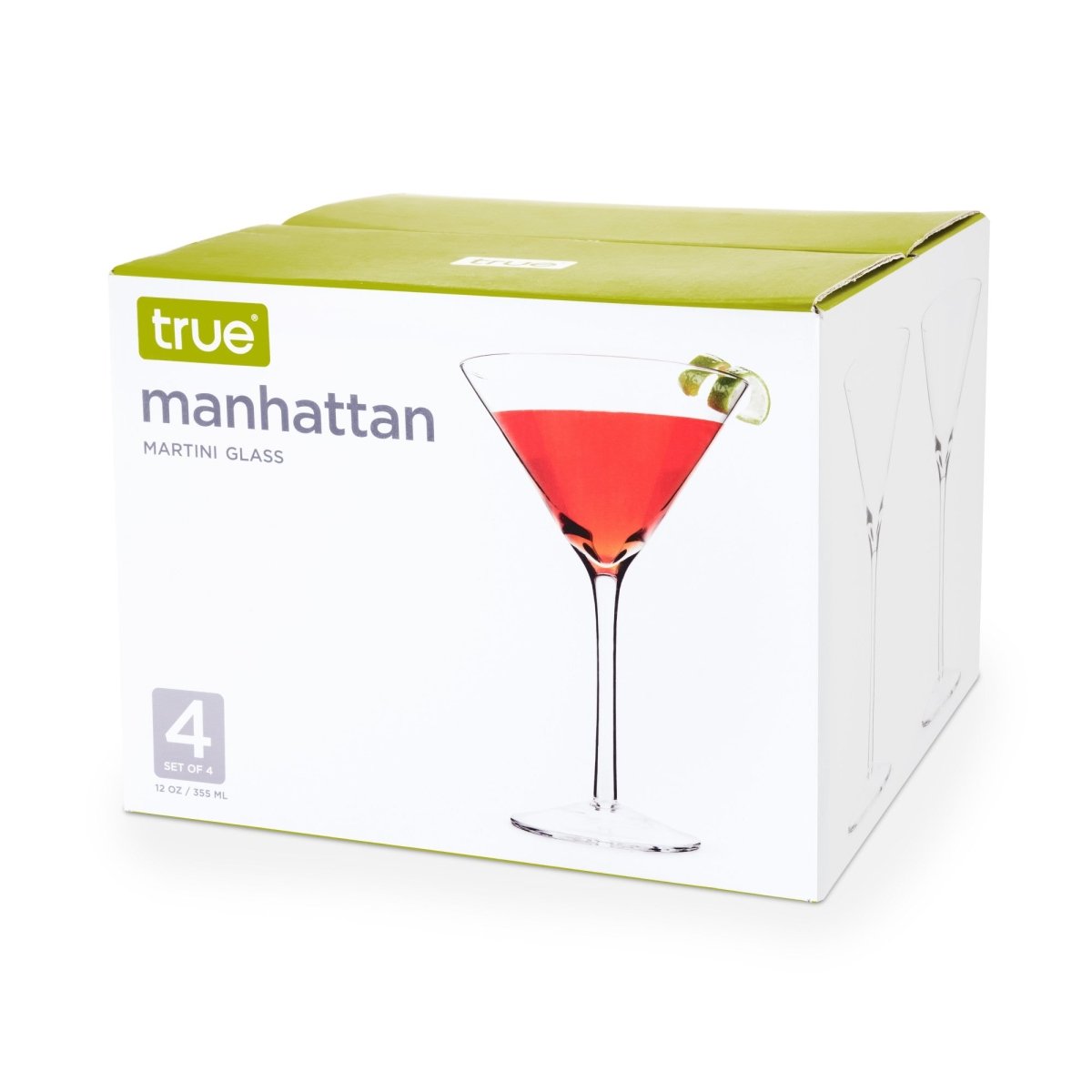 TRUE Manhattan Martini Glasses, Set of 4 - lily & onyx