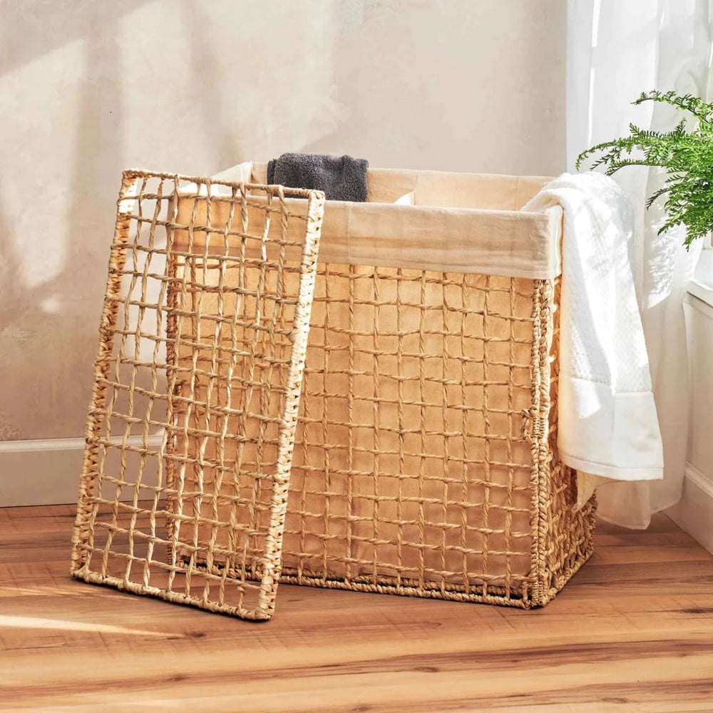 texxture Mankato™ Palm Twine Hamper Basket - lily & onyx