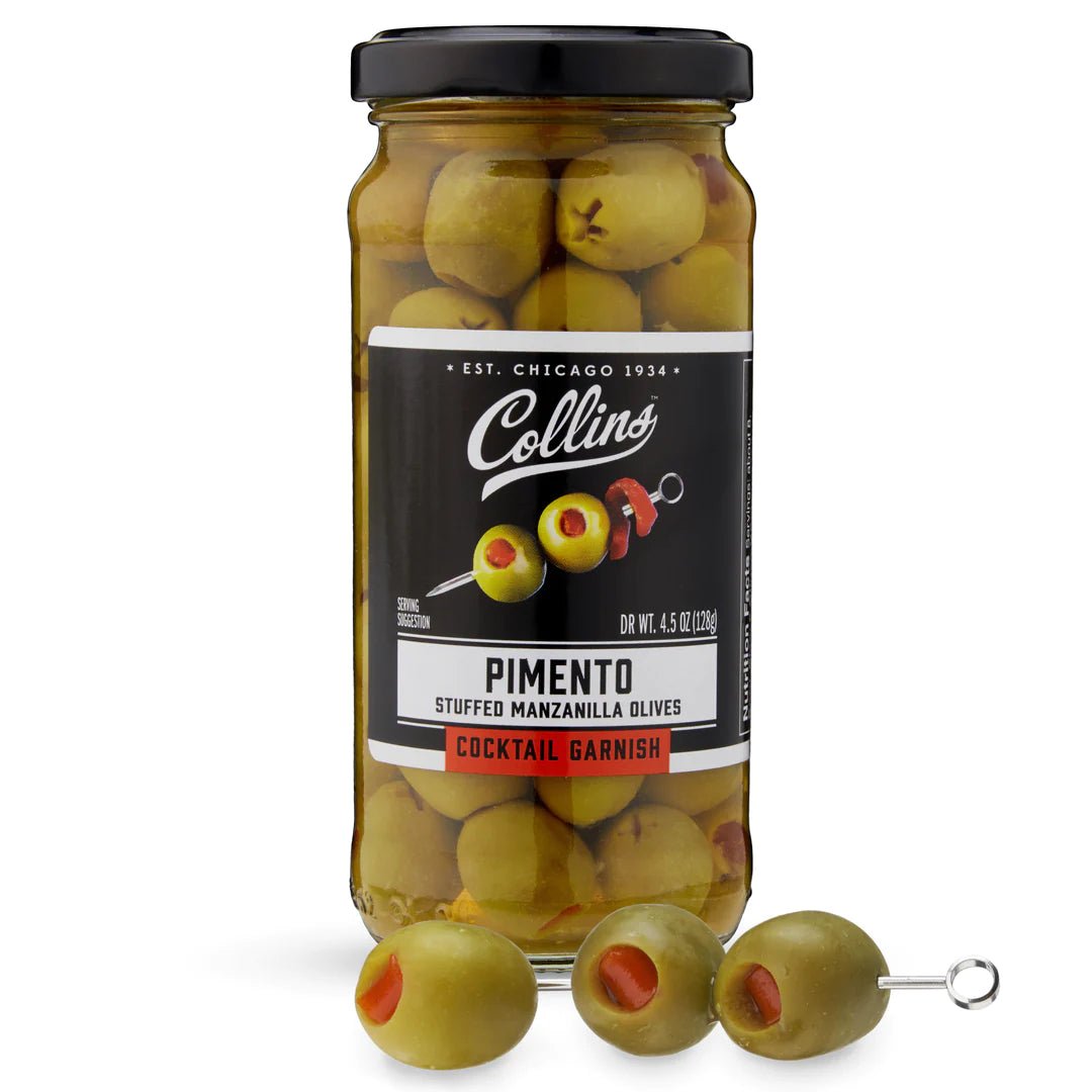 Collins Manzanilla Martini Pimento Olives, 5 Oz - lily & onyx