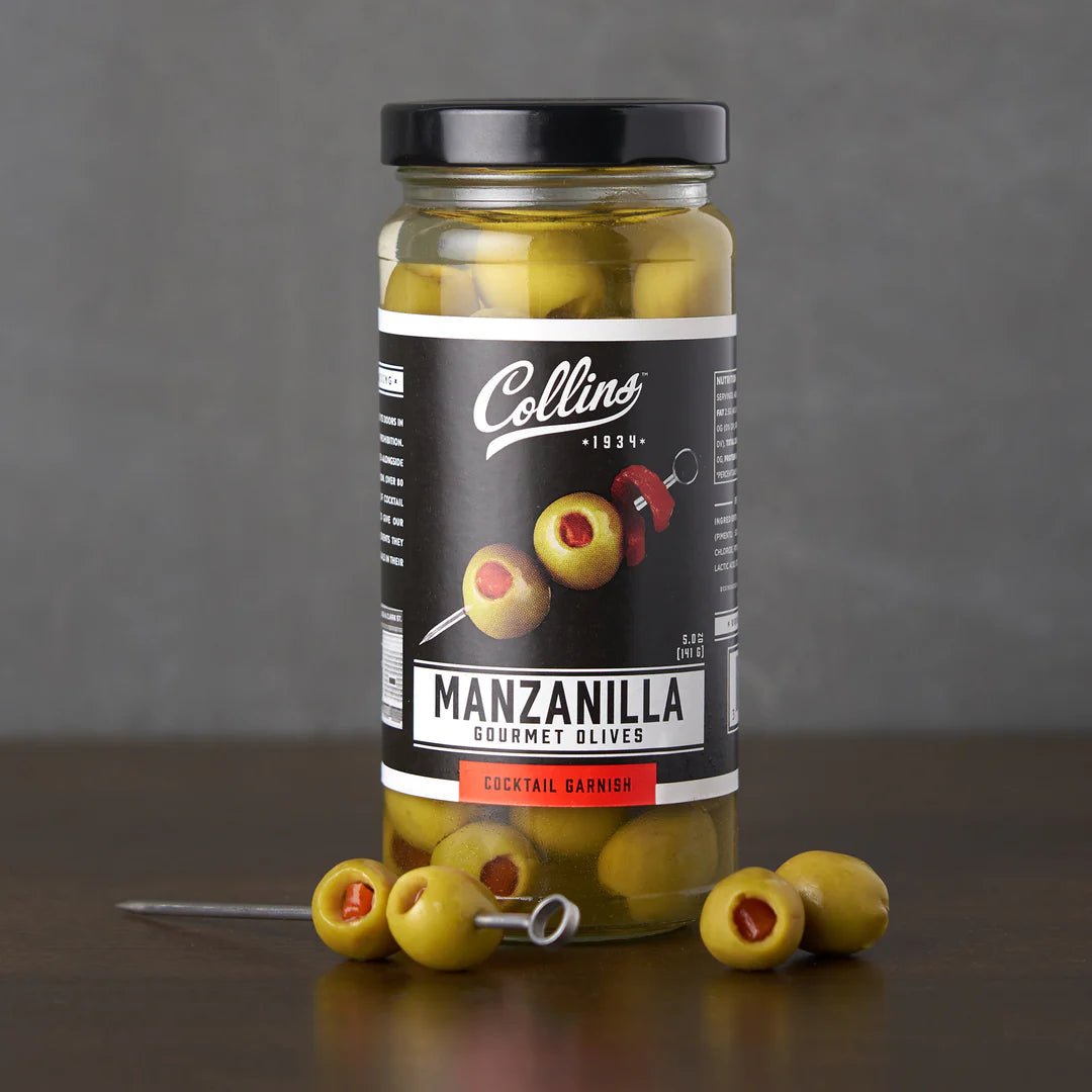 Collins Manzanilla Martini Pimento Olives, 5 Oz - lily & onyx