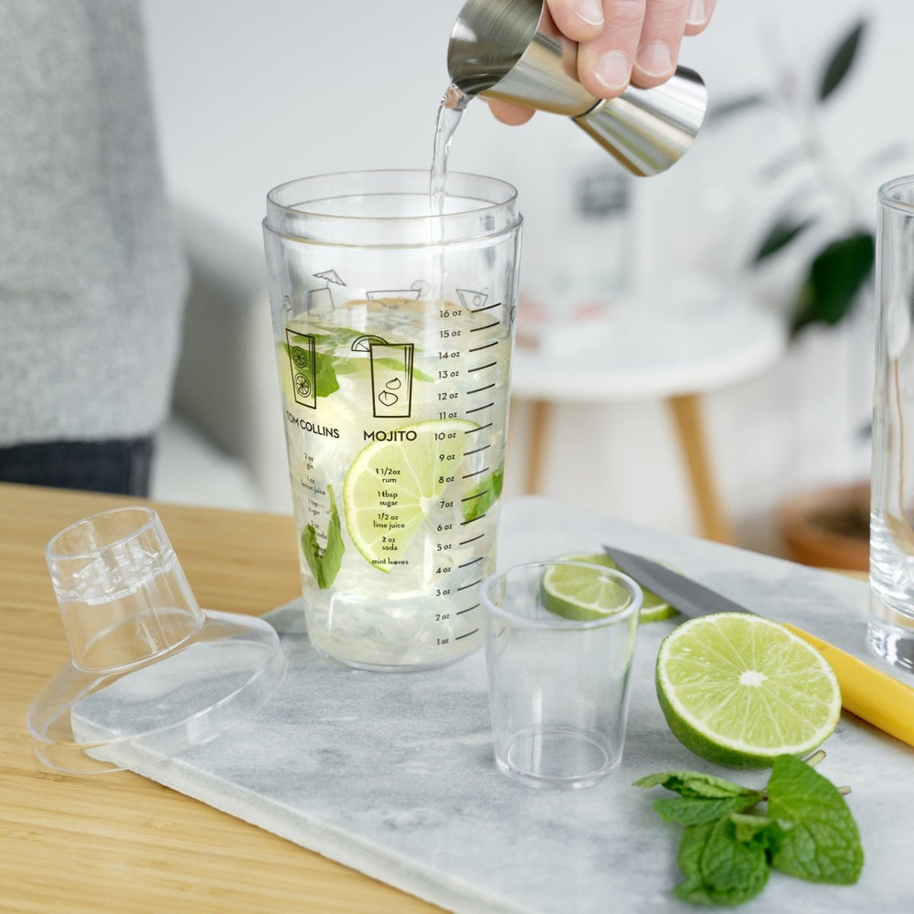 
                      
                        TRUE Maraca™ Plastic 16oz Cocktail Shaker with Recipes - lily & onyx
                      
                    