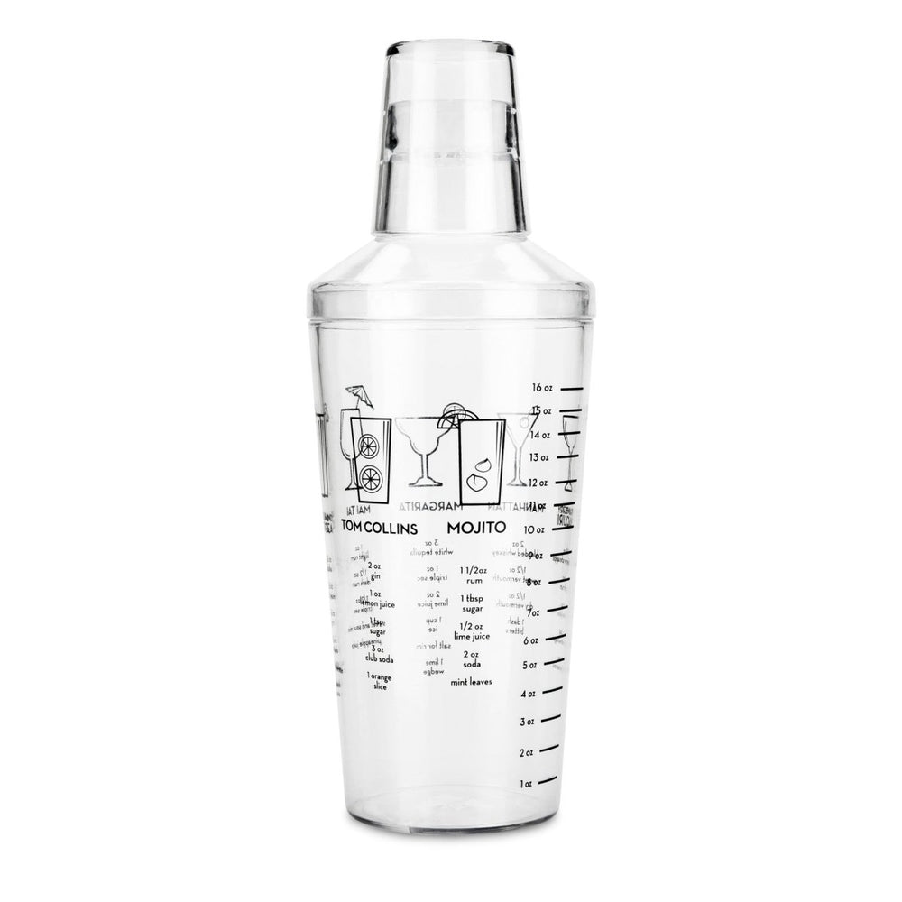 
                      
                        TRUE Maraca™ Plastic 16oz Cocktail Shaker with Recipes - lily & onyx
                      
                    