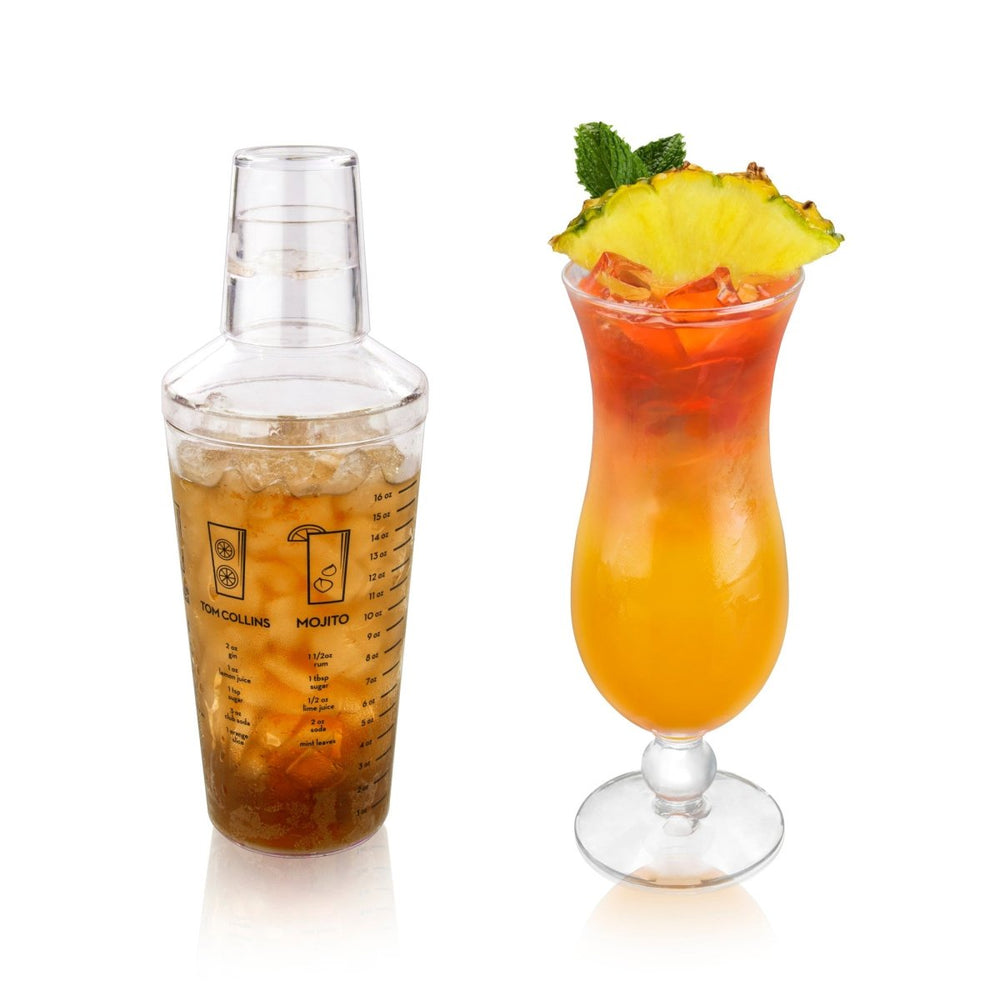 
                      
                        TRUE Maraca™ Plastic 16oz Cocktail Shaker with Recipes - lily & onyx
                      
                    